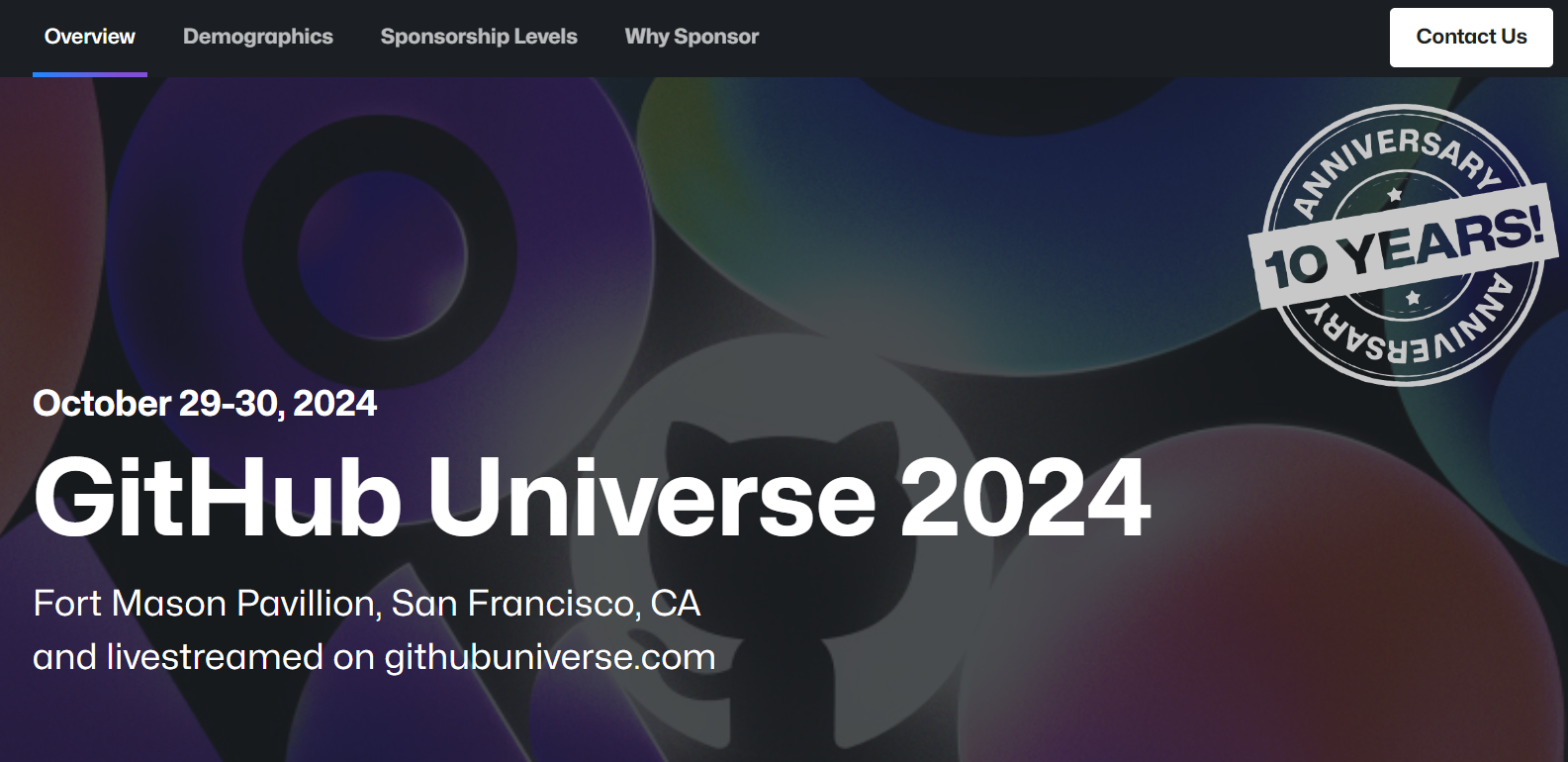 GitHub Universe 2024