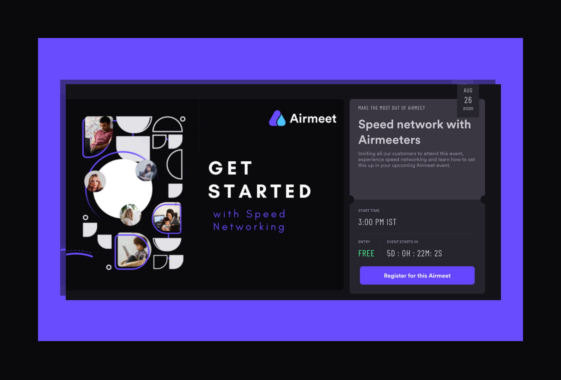 Speed Network with Airmeeters