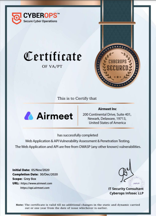 Web Application & API Vulnerability Assessment & Penetration Testing