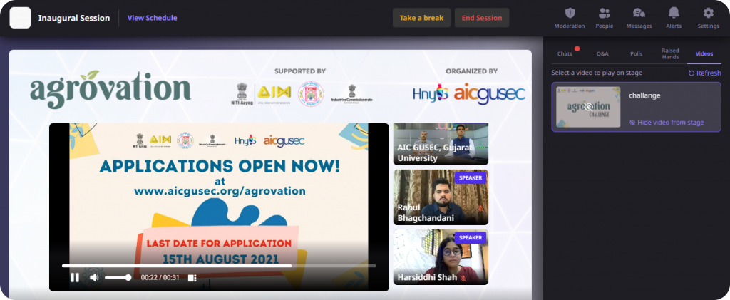AIC GUSEC AIRMEET EVENT