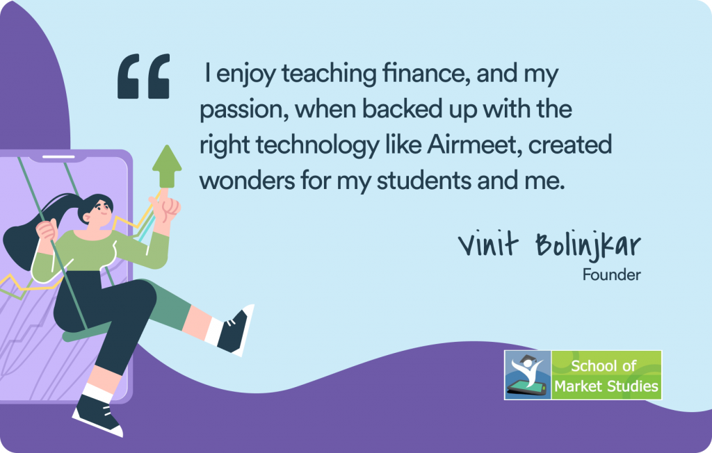 School of Market studies Masterclasses on Airmeet