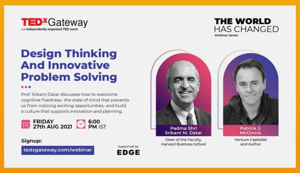 Each TEDxGateway live webinar dives into a unique aspect of life and offers interesting insights