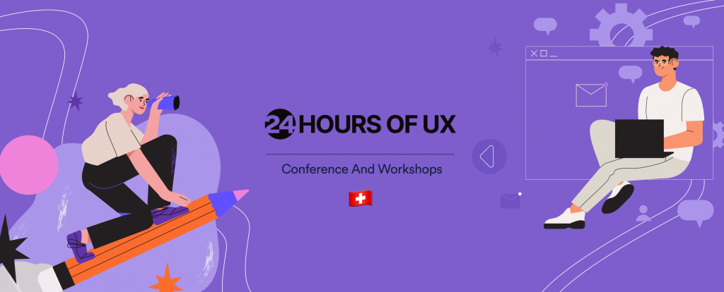 virtual conference on Airmeet 24 hours of UX