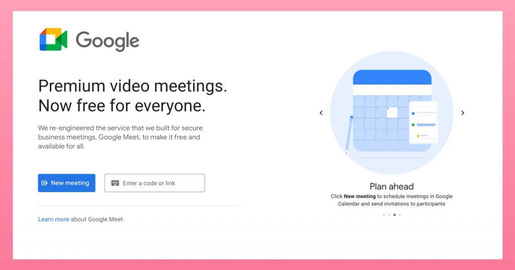 Google Meet is mostly used to attend digital meetings.