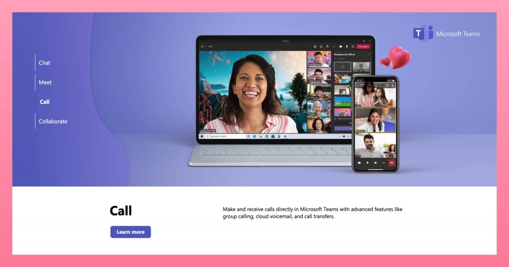 Use Microsoft teams for your company meetings