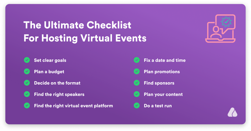 Virtual Events Checklist