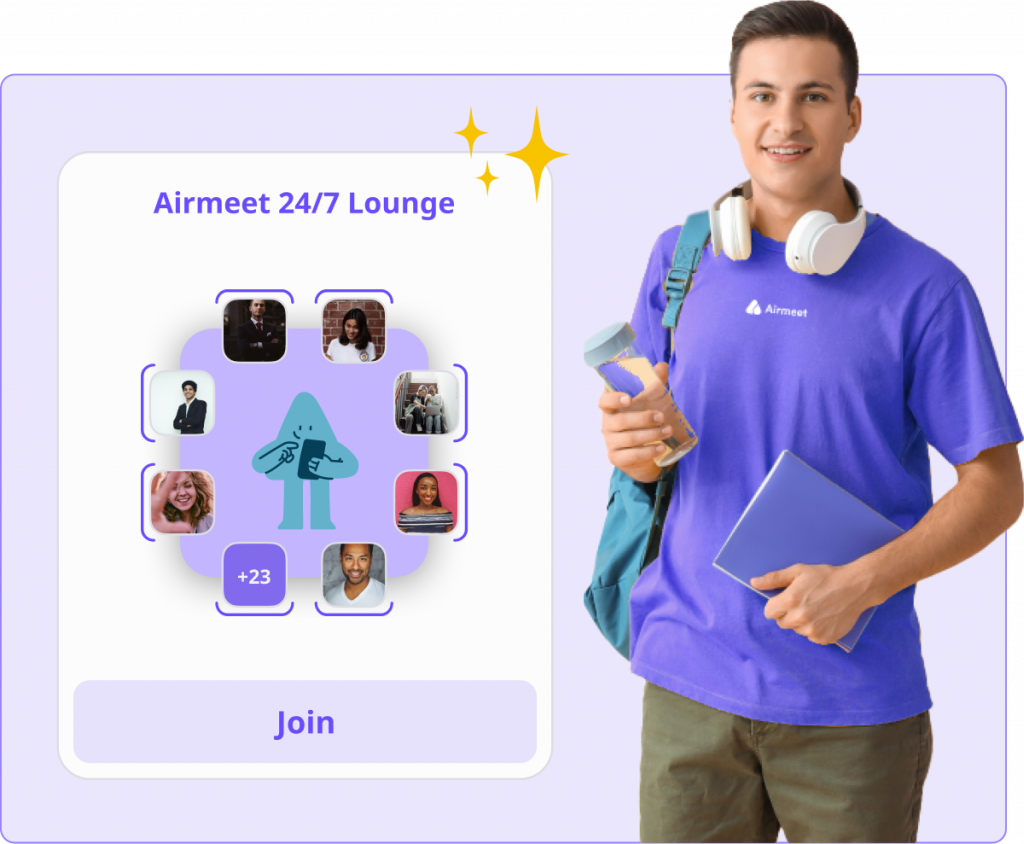 Airmeet 24/7 Lounge