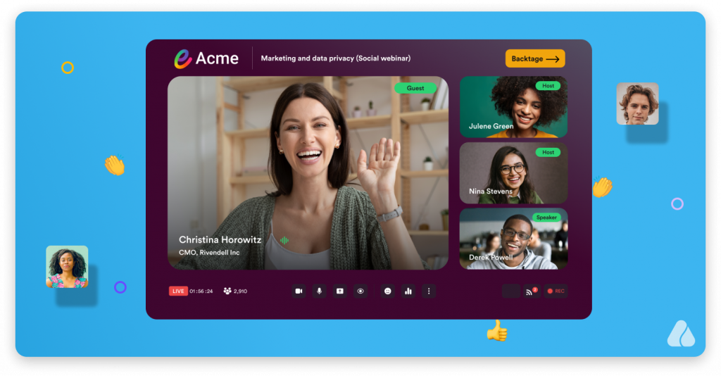 You can host your employee training sessions on Airmeet.