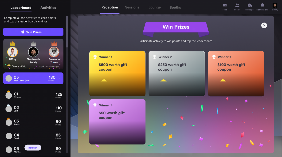 Leaderboard: Gamify Audience Participation, Increase Event App ROI - Whova