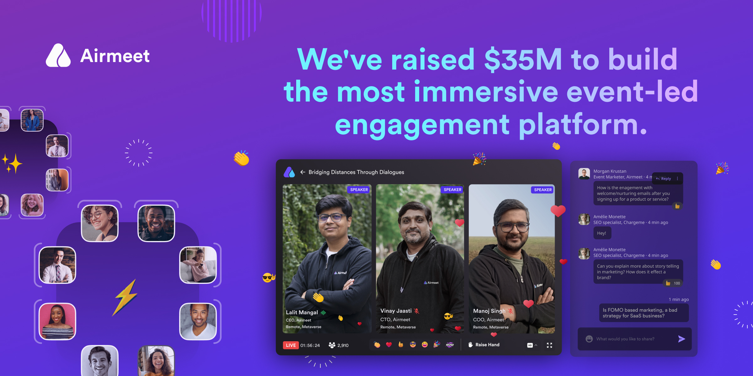 Build The Most Immersive Event-led Engagement Platform | Airmeet