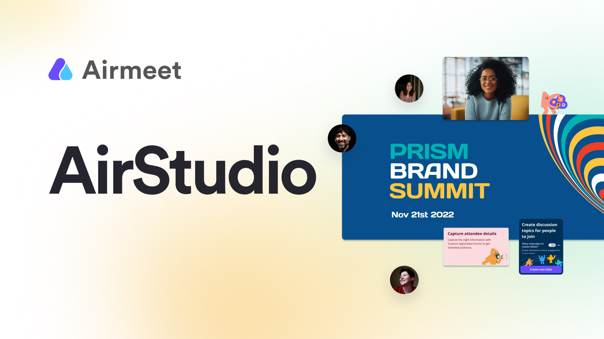 Say goodbye to boring events with airstudio airmeet
