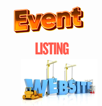 Event listing website