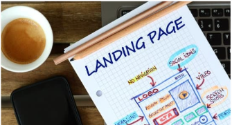 Event landing page