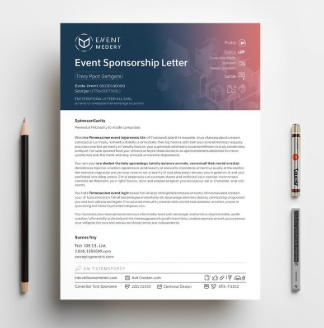 7 types of event sponsorship email letter