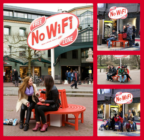Kit Kat Free No-WiFi Zone
