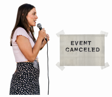 what is an event cancellation letter