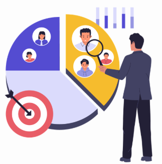 define the specific audience segment