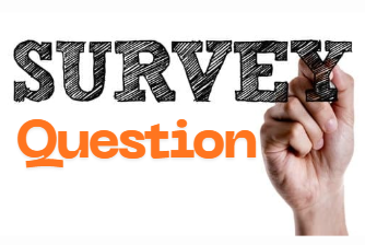 add a survey question