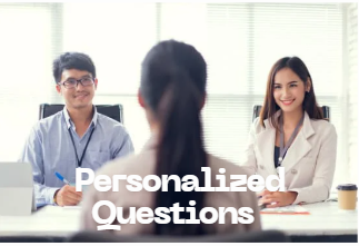 add personalized questions