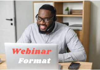 Webinar format