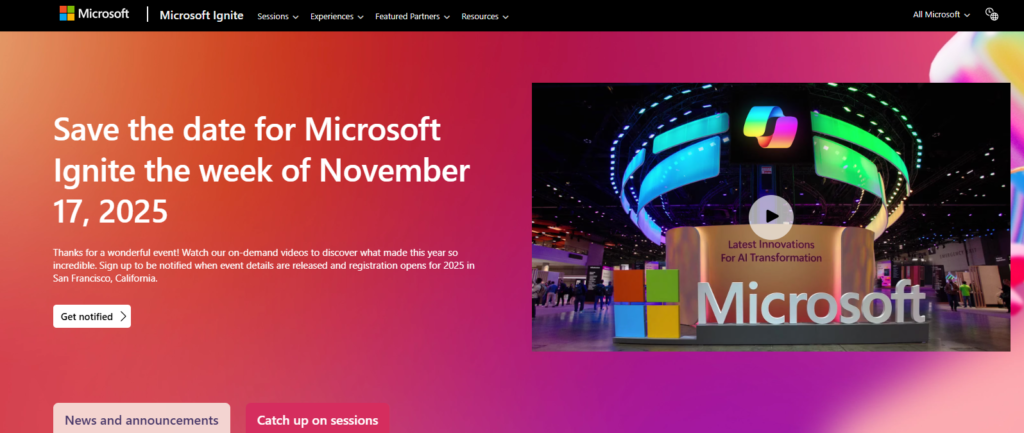Educational Certification Workshop - Microsoft Ignite