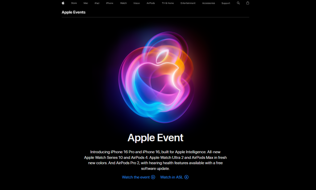 Global Product Showcase Event Apple