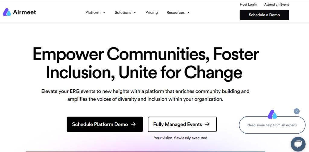 How Airmeet can help host ERG events