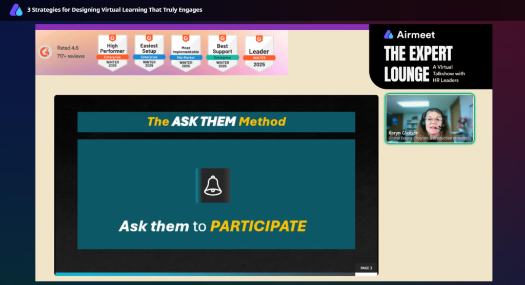 Ask Them to PARTICIPATE