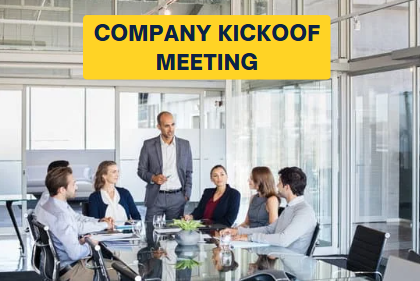 Company Kickoff Meeting A Comprehensive Guide to 2025