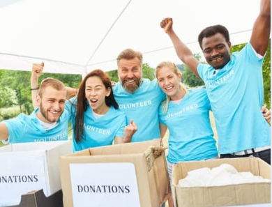Why do organizations host fundraising events