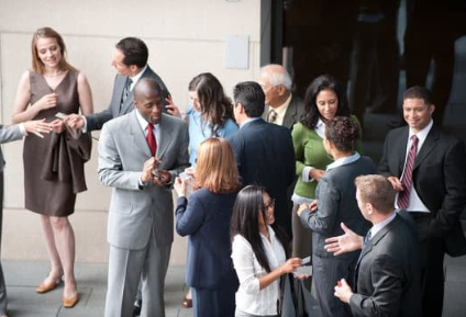 pre-event networking session