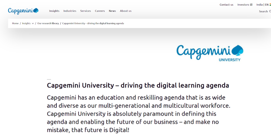 Capgemini University
