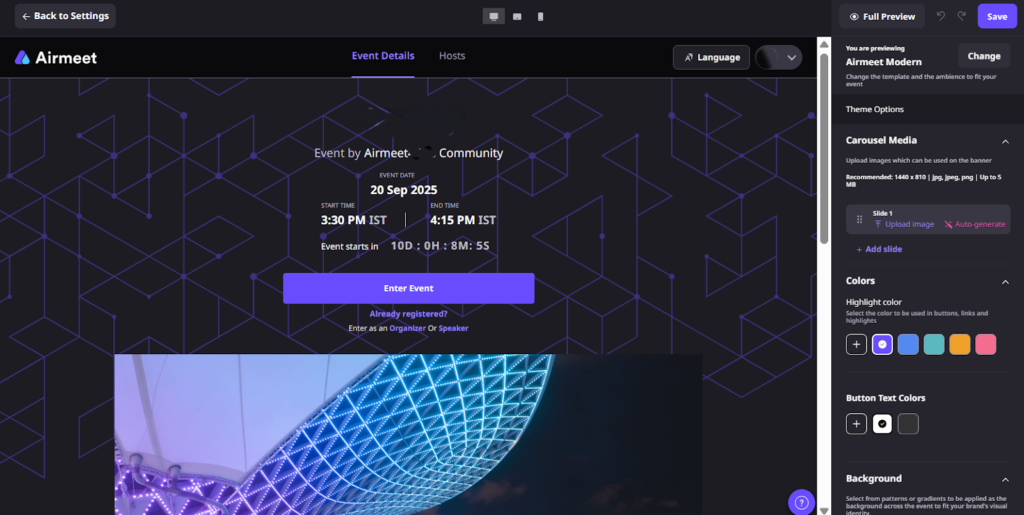 Customize Your Landing Page 2