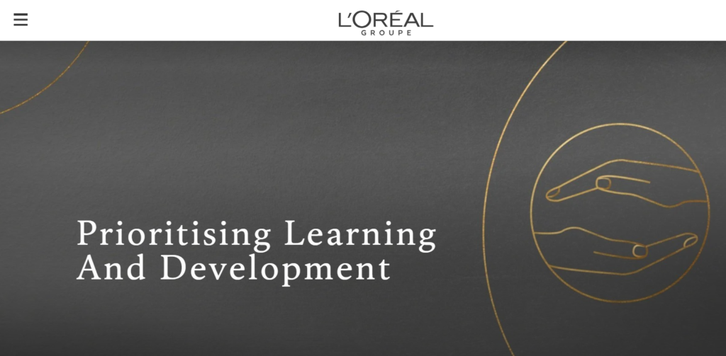 L'Oréal For the Future—Prioritising Learning And Development