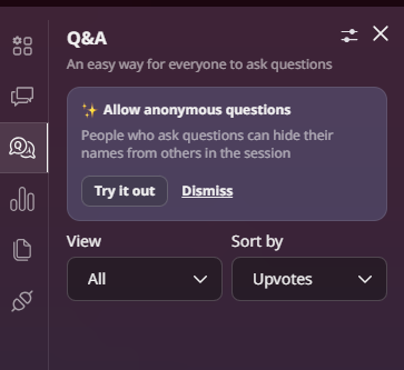 The next step is to add polls and schedule them to appear at key points