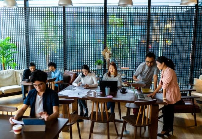 co-working spaces