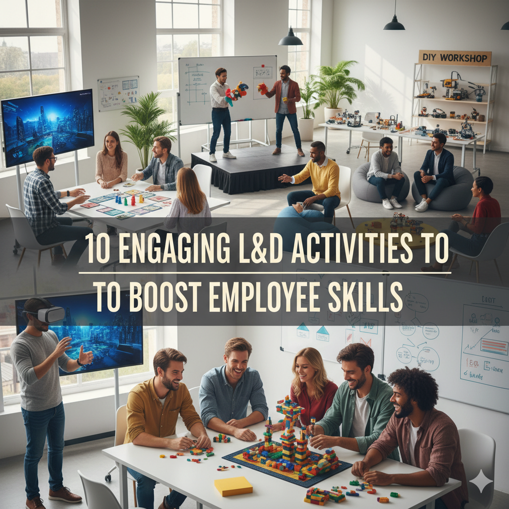 10 Engaging L&D Activities to Boost Employee Skills