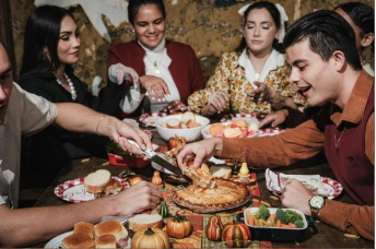 Harvest moon dinner party