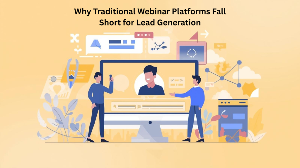 Why Traditional Webinar Platforms aren’t Ideal for Lead Generation