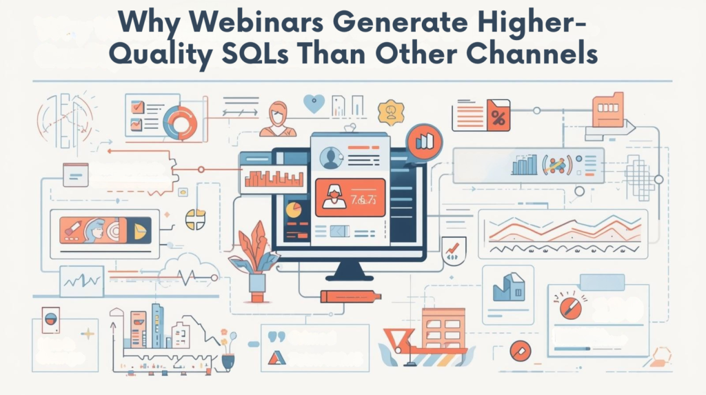 Why Webinars Generate Higher-Quality SQLs Than Other Channels