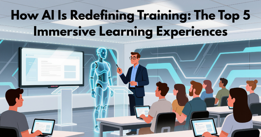 How AI Is Redefining Employee Training Top 5 Immersive Learning Experiences