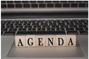 craft an event agenda