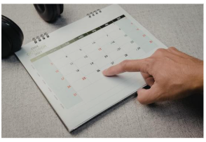 select event date and time
