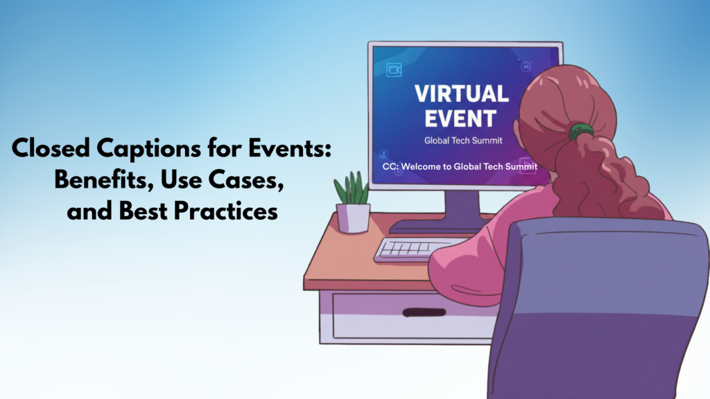 Closed Captions for Events Benefits, Use Cases, and Best Practices