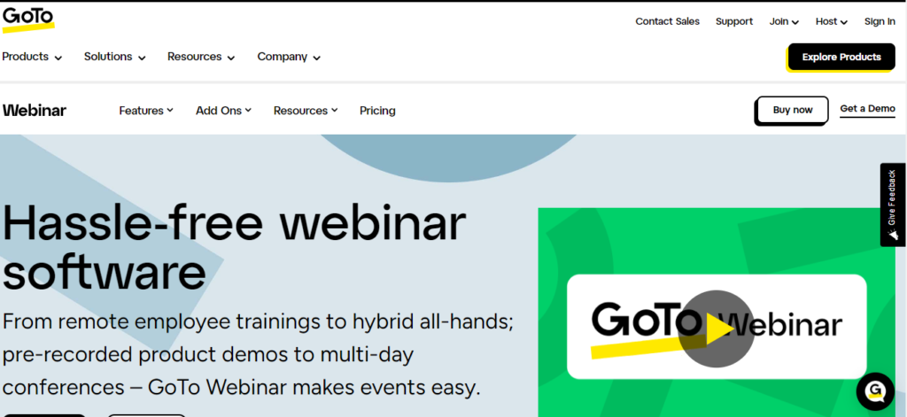 GoTo Webinar