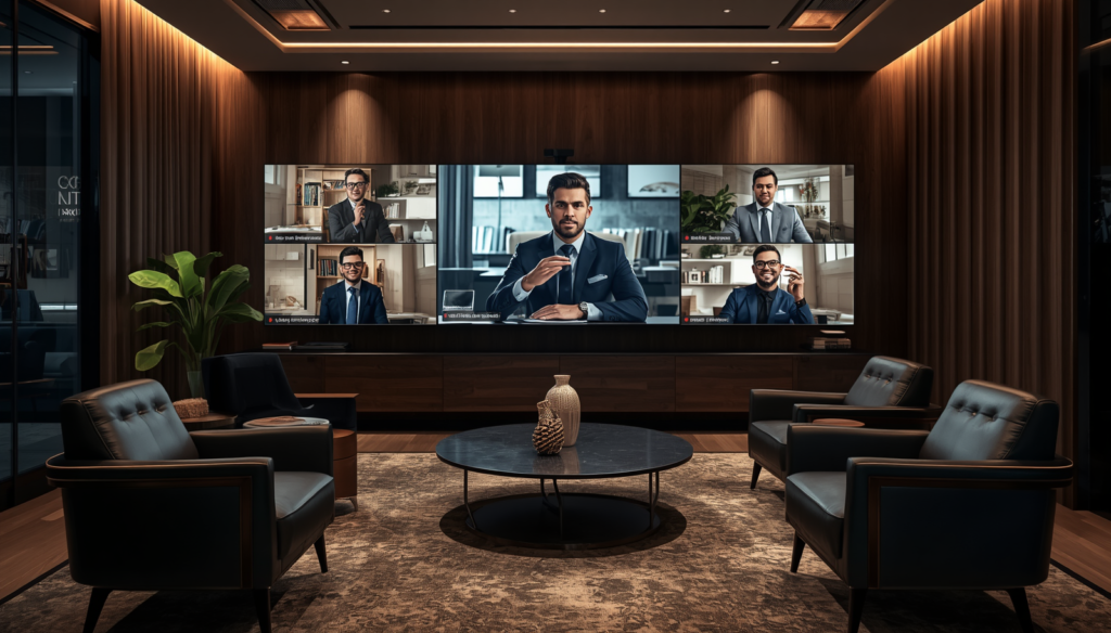 How can virtual networking lounges improve VIP engagement