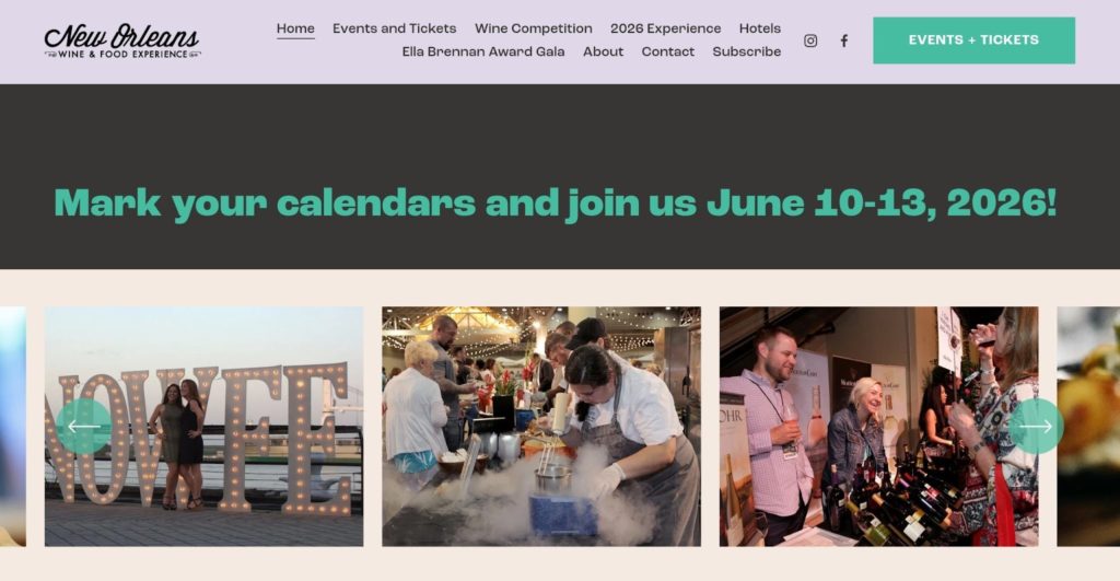 New Orleans Wine & Food Experience