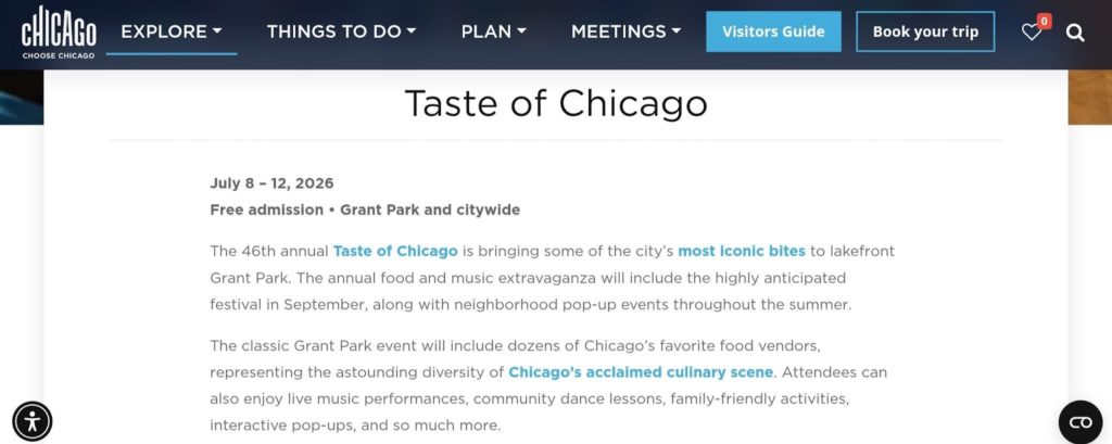 Taste of Chicago