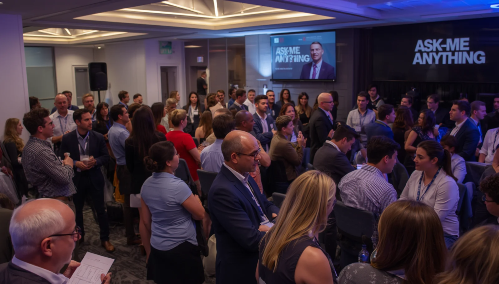 Ask-Me-Anything Networking Events
