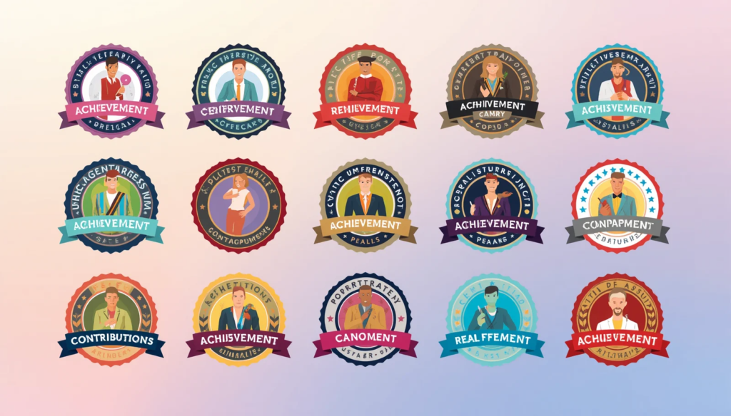 Use Achievement Badges That Reflect Real Contribution